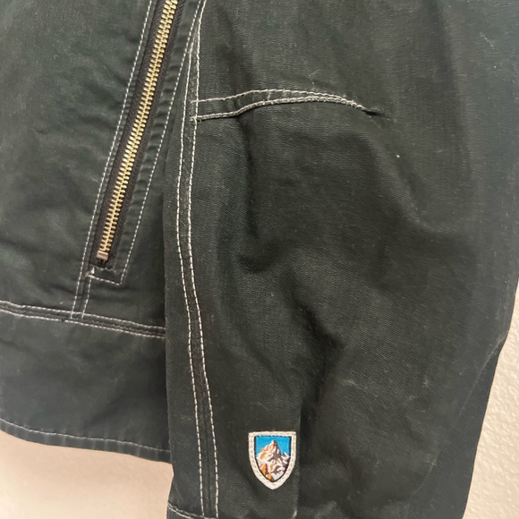 EUC Men's MED KUHL Vintage Patina Dye Jacket, Dark Green - Picture 4 of 10